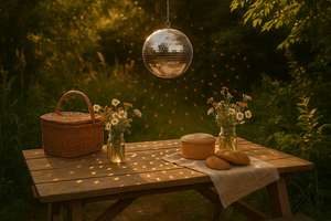 TCE Handcrafted Glass Mosaic <b>String</b> <b>Lights</b> Hanging Home Decor Thanksgiving Living Room Bedroom Festival Party Interior Styling - Product Image 6