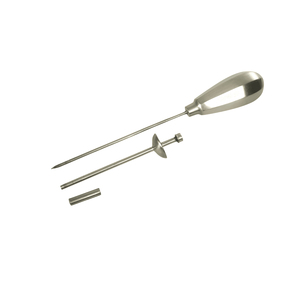 Trocar cannula ด้ามจับสแตนเลสใช้ซ้ำได้รุ่นที่ผ่านการรับรองคุณภาพระดับพรีเมียมสำหรับสัตวแพทย์ทุกขนาด - Product Image 1