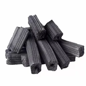 Comprimés de charbon de bois de fruits de charbon de bois Encens de barbecue en plein air Briquettes de charbon sans fumée Rouleau de charbon de 33 mm