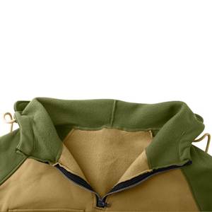 <b>Zip</b> Fleece Tracksuits for Men Plus Size <b>2</b> Piece Hooded <b>Sweatshirts</b> with Pockets Elastic - Product Image 5