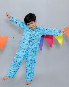 Ropa de dormir para niños al por mayor, pijamas de algodón puro para niños, ropa de niños de alta calidad, Conjunto de pijama para niños, Conjunto de pijama suave para niños - Product Image 2