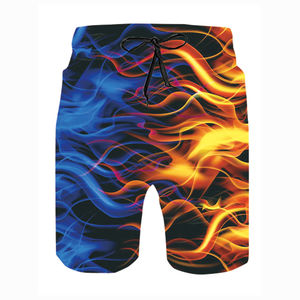 กางเกงขาสั้นชายหาดของผู้ชายกางเกงขาสั้นลายออกแบบได้ตามที่ต้องการสำหรับฤดูร้อนกางเกงขาสั้นออกแบบได้เองสำหรับผู้ชายที่2025 - Product Image 3