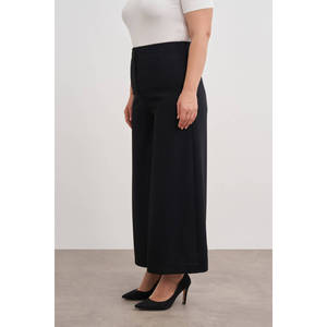Black Comfortable Wide Leg Trousers <b>Skirt</b> - Product Image 3
