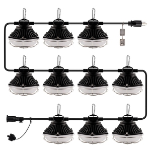 ETL listé 200W 26000 Lumen extérieur LED guirlandes lumineuses de travail 100ft Led Construction guirlandes lumineuses-3 broches de haute qualité - Product Image 5