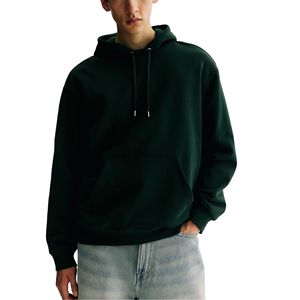 Pull-over zippé unisexe avec logo personnalisé Sweat à capuche en polaire Streetwear de base en coton mélangé de haute qualité pour hommes et femmes - Product Image 6