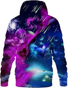 เสื้อมีฮู้ดพิมพ์ลายซับลิเมชันสำหรับผู้ชายเสื้อมีฮู้ดแฟชั่นแบบลำลองใส่ในฤดูหนาว - Product Image 3