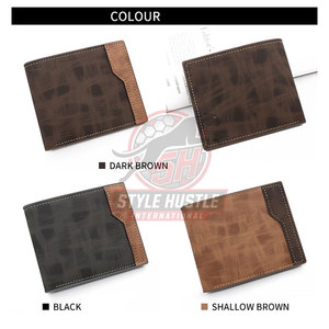 Cartera de Cuero Duradera Personalizada, Suministro Directo de Fábrica, Carteras de Cuero Ligeras para Hombre, Hechas en Pakistán, Gran Venta - Product Image 3