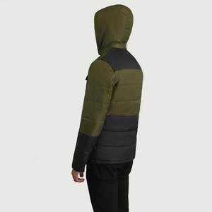 Veste pour hommes Wayne Black & Green conçue pour les marques Lifestyle et Outdoor Soutenant la production et l'exportation de logos personnalisés OEM - Product Image 5