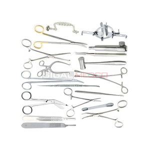 Kit Básico de Esterilización Veterinaria de 19 Piezas, Juego de Instrumentos Quirúrgicos Profesionales de Acero Inoxidable Alemán Reutilizable para Operaciones de Mascotas SIGAL - Product Image 3