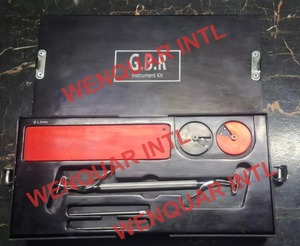 Kit maître GBR dentaire de haute qualité avec boîtes en aluminium instruments plaques à vis titane professionnel - Product Image 4