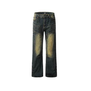 กางเกงผ้าคอตตอนทรงสลิมฟิตสำหรับผู้ชาย, กางเกงผ้าแคนวาสเอวสูงน้ำหนักเบาสวมใส่สบาย - Product Image 1