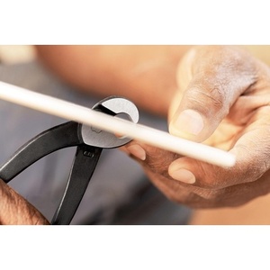 Alicates para perforar agujeros en azulejos KNIPEX de 200 mm, herramienta especial de acero forjado con mango endurecido al aceite, herramienta para manualidades - Product Image 3