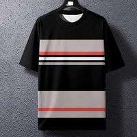 T-shirts décontractés pour hommes, personnalisables, imprimés, 100% coton/polyester, respirants, écologiques, séchage rapide, 200g