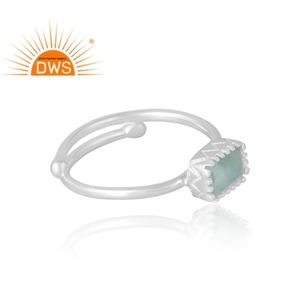 Anillo de piedras preciosas ahumadas naturales de Plata de Ley 925 más vendido, joyería personalizada para mujer, regalo para ella - Product Image 4