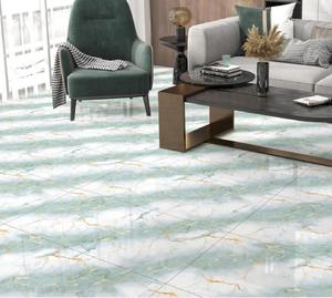 Carreaux muraux en porcelaine aspect pierre naturelle design moderne 600x1200, carreaux de marbre poli pleine masse émaillés pour hall, villa, école - Product Image 3