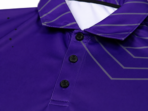 Polos Deportivos Personalizados, Uniformes de Equipo Sublimados en Poliéster, Polos de Golf Transpirables de Secado Rápido, Logotipo Personalizado OEM - Product Image 3
