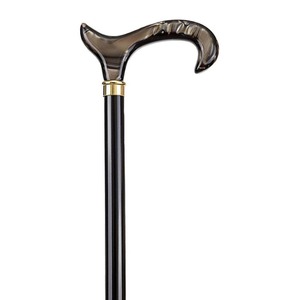Canne de marche en corne de buffle écologique de qualité supérieure, fabriquée à la main, durable, rustique et moderne, objet d'art et de collection - Product Image 4