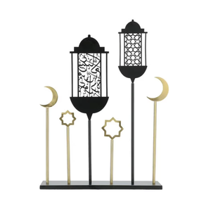 Decoración de Ramadán en metal que realza la fotografía festiva y las imágenes de redes sociales sin esfuerzo, bellamente elaborada por KHOOSI OVERSEAS - Product Image 6