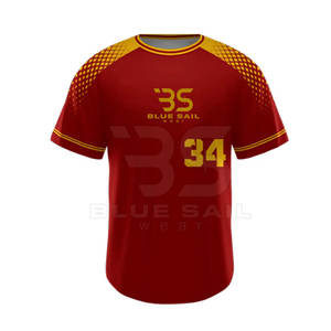 Maillot de baseball de qualité supérieure, très demandé, pour maillot de baseball personnalisé pour jeunes, OEM, maillot de baseball de bonne qualité - Product Image 3