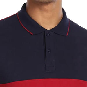 Venta al por mayor logotipo bordado personalizado de punto casual de talla grande para hombres Polo personalizado impreso liso Golf 100% poliéster/algodón - Product Image 4