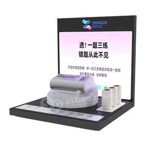 Manufacturer Custom Acrylic Display Stand for Bluetooth Headphones with Digital LED Light Sports Earphone Props Display <b>Rack</b> - Product Image 1