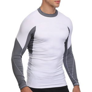 Camiseta Deportiva Profesional para Hombre para Todas las Actividades Deportivas al Aire Libre - Spandex/Poliéster Transpirable de Secado Rápido de Manga Larga de Alta Calidad - Product Image 2