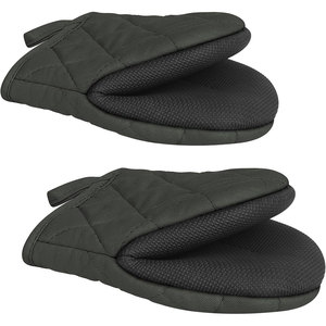 Breathable Cotton <b>Oven</b> <b>Gloves</b> Non-Slip Heat-Resistant Insulated Kitchen Mitts for Baking - Product Image 6