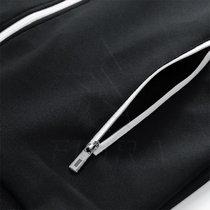 Conjunto de ropa deportiva de invierno para hombre de alta calidad, chaqueta con capucha, pantalones, chándales informales para exteriores con bloque de Color, conjunto para correr de 2 piezas - Product Image 6