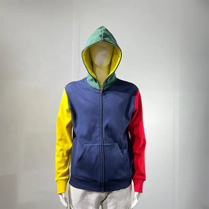 Cotton/<b>Polyester</b> <b>Hoodies</b> Blank Plain Men 450gsm Plus Size Pullover Summer Quick Dry with Embroidery Printed Logo - Product Image 1