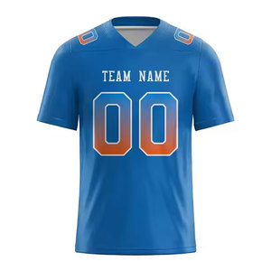 Maillots de vêtements de sport de rugby brodés cousus par sublimation personnalisés Maillots de football personnalisés Maillots de football américain - Product Image 2