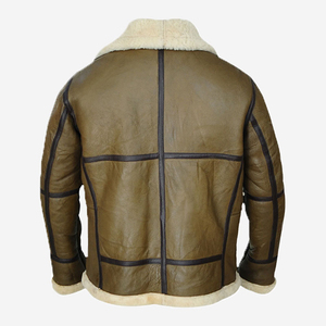 <span class=keywords><strong>Ww2</strong></span> B3 Jacke Distressed Leder Bomber jacke Pilot Aviator Herren Bomber Lederjacke Winter produkte