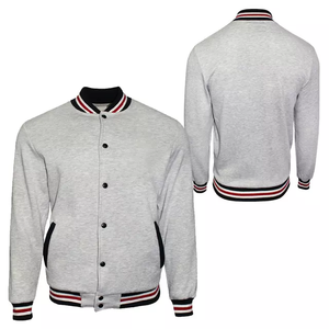 Chaqueta de béisbol universitaria para hombres Varsity Letterman Bomber estilo personalizado bordado OEM ODM venta al por mayor Streetwear proveedor de moda - Product Image 3