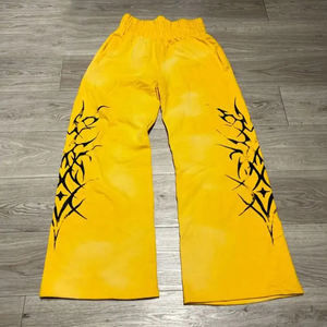 Pantalones Acampanados de Cintura Media WAKIN WEAR, Ligeros, Lavados al Ácido, Talla Grande, Adornados con Pedrería, Casuales, 100% Algodón - Product Image 6