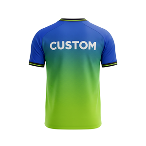 Maillot de football unisexe personnalisé, sublimation, impression numérique, logo d'équipe, tissu respirant à séchage rapide, manches courtes, personnalisable pour l'équipe - Product Image 3