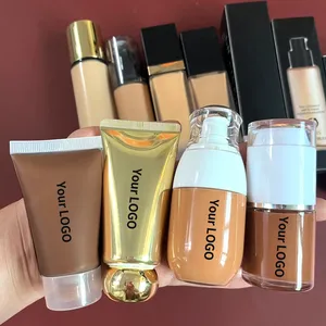 Promotion Spéciale <span class=keywords><strong>Fond</strong></span> <span class=keywords><strong>de</strong></span> <span class=keywords><strong>Teint</strong></span> Liquide Professionnel Prix Réduit Couvrance Totale Imperméable SPF50 OEM ODM - Product Image 1