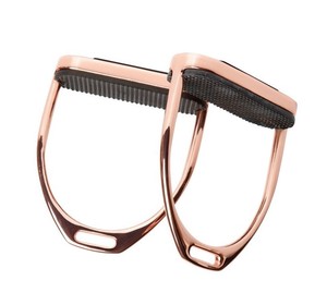 Recién llegado, estribos de caballo de agarre ancho ajustables de aleación de aluminio, fábrica ecuestre ligera, suministro de fabricante OEM - Product Image 2