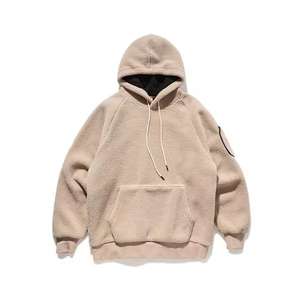 Vêtements d'hiver personnalisés Sherpa Hoodies Apparel Clothing Casual Men Sherpa Hoodies For Best Sale - Product Image 4