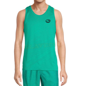 Camiseta sin mangas de gimnasio para hombre de talla XL más vendida, ropa de Fitness informal de etiqueta privada de alta calidad, algodón transpirable con decoración estampada - Product Image 2