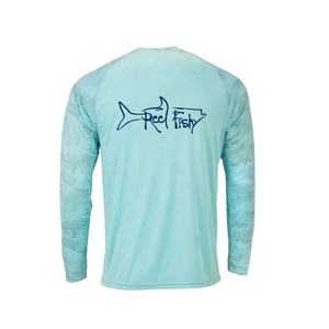 Venta al por mayor de calidad superior ropa deportiva camisa de manga larga camuflaje hombres Camiseta de manga larga Camiseta de impresión digital - Product Image 2