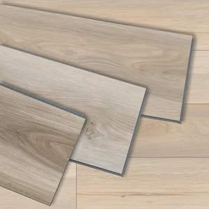Directo de fábrica SPC Flooring Click Lock Impermeable Grano de madera Económico Home Office Venta caliente - Product Image 5