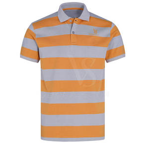 เสื้อโปโลถักแบบสั้นสำหรับ2025เสื้อโปโลแบบสั่งทำผ้าดูดความชื้นวัสดุที่ดีที่สุดในสไตล์ของตัวเองดีไซน์ใหม่ - Product Image 1