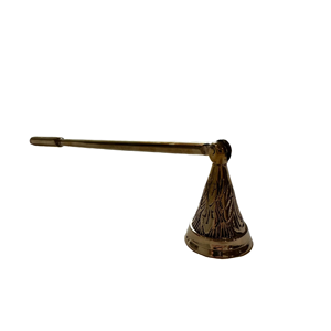 Abatidor de velas de metal de la mejor calidad con mango de madera en negro y muchos acabados para la vela Abatidor de velas de alta calidad - Product Image 1