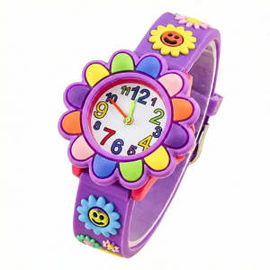 นาฬิกาเด็กเฟลอร์ ทำจากพลาสติกทนทาน - Product Image 1