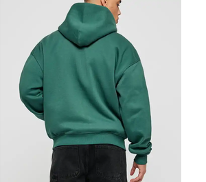 Sudadera con Capucha Completa, Gruesa, de Algodón de Alta Calidad, con Cierre Completo, Personalizable con Bordado - Product Image 6
