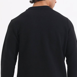 Offre Spéciale hommes hiver sweats personnalisés différentes couleurs nouveau pull basiques coton mélangé uni teint Style de mode - Product Image 5