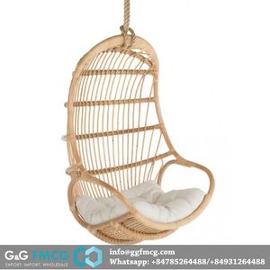 Silla de nido colgante de mimbre de caña Natural de Vietnam hecha a mano, asiento de columpio de bambú para sala de estar, jardín, Patio, Escuela colgante - Product Image 2