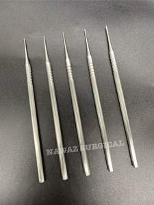 Lima de Uñas Profesional de Acero Inoxidable, Lima Negra Reutilizable, Herramientas de Podología - Product Image 3