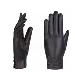 Dernier style de gants en cuir décontractés d'extérieur d'hiver de haute qualité à bas prix Service personnalisé OEM - Product Image 2