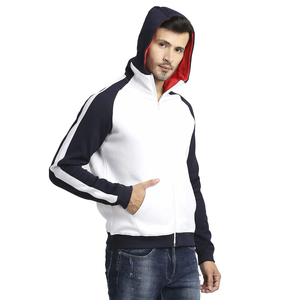 Sweats à capuche pour hommes au design classique et élégant Sweat-shirt multicolore à séchage rapide en coton confortable avec fermeture à glissière - Product Image 2