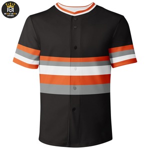 Maillot de baseball en coton léger, respirant et à séchage rapide pour homme – Tenue de sport confortable pour le baseball et le softball – Ensembles grandes tailles - Product Image 1